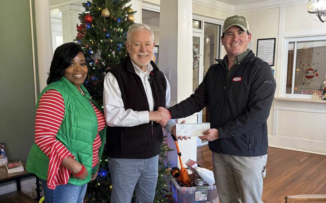 Local Manufacturing Plant Donates $5,000 to Support Vashti’s Residential Food Bank