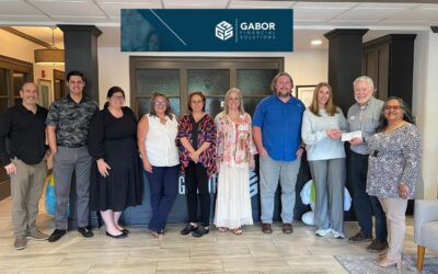 Gabor Financial Solutions Donates More Than $7,000 to The Vashti Center Through Employee Giving Program